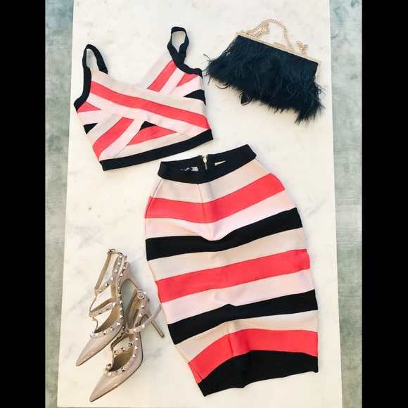 BEBE Luxury OSTRICH Feather Pochette Plume Ella Clutch / Shoulder Bag SOLD - Picture 7 of 13